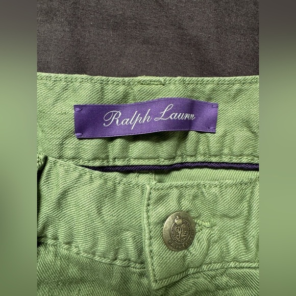 Ralph Lauren Purple Label Green Slim Fit Denim - Picture 5 of 5